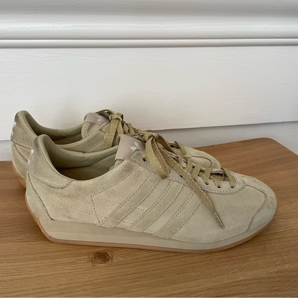 Khaite x Adidas Originals OG Country “Savannah Gum” Sneakers